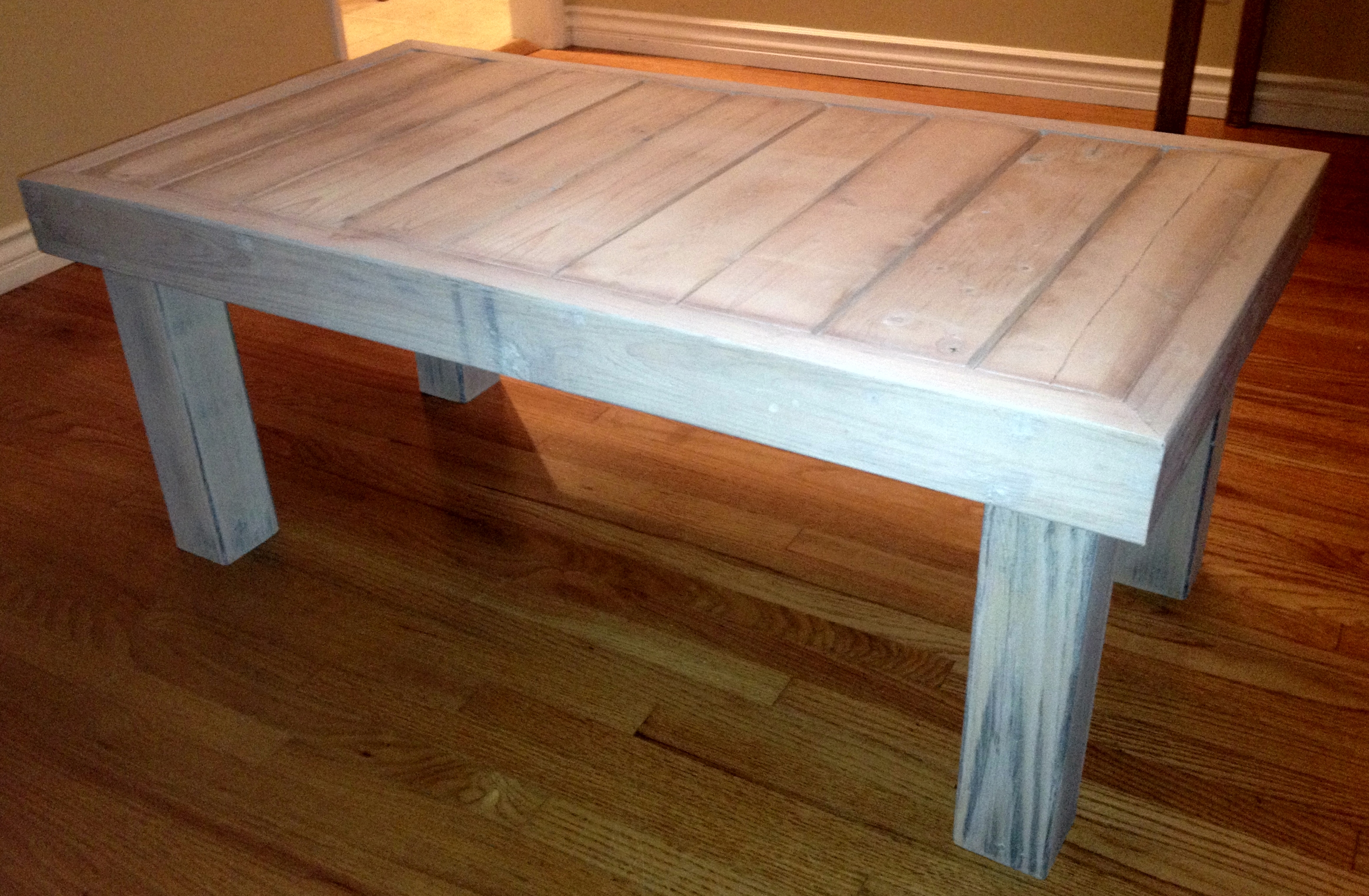 simple wood coffee table designs photo - 10