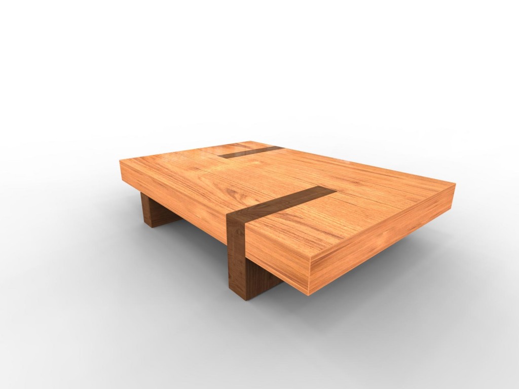 simple wood coffee table designs photo - 2