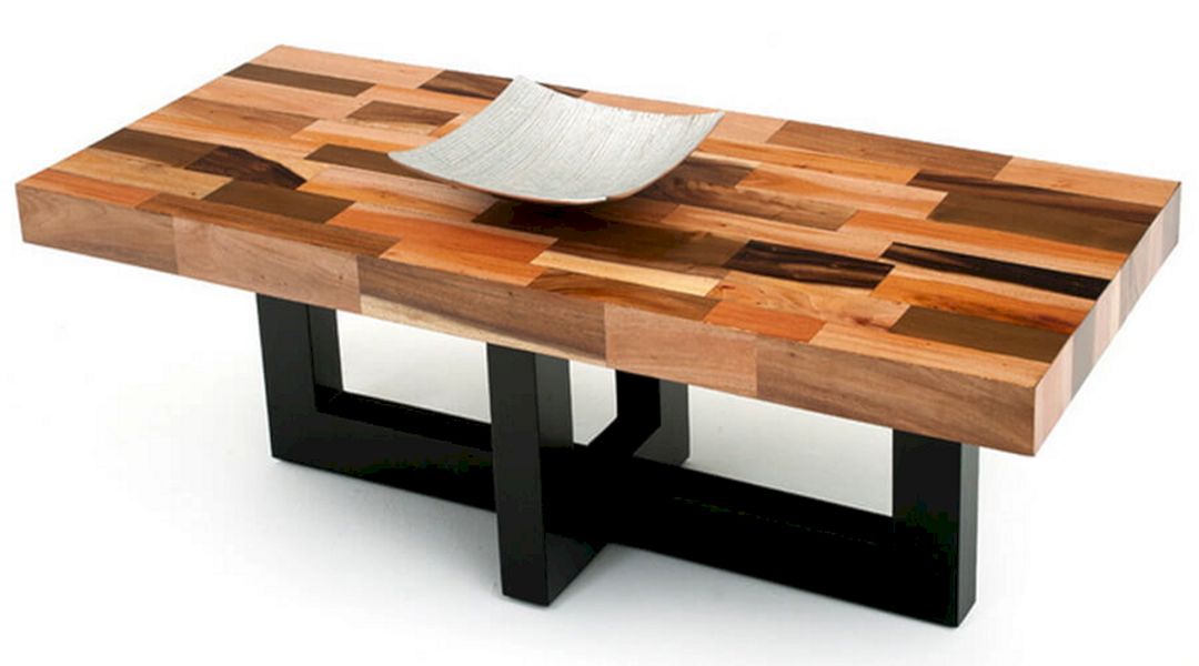 simple wood coffee table designs photo - 4