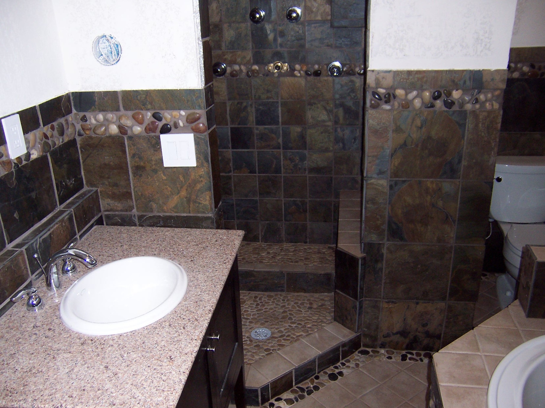 slate tile for a bathroom photo - 3