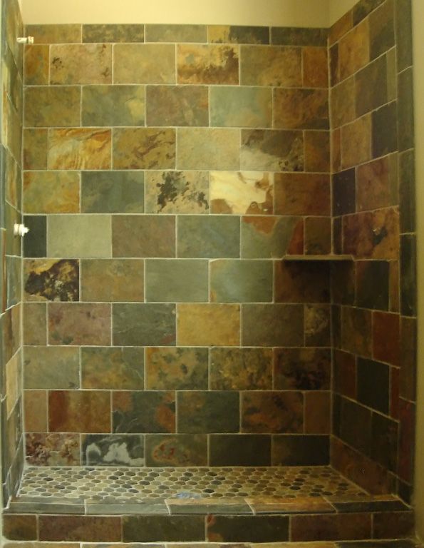 slate tile for a bathroom photo - 7