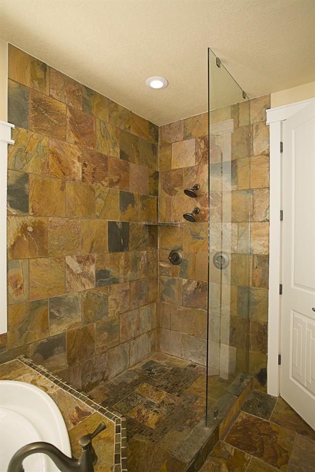 slate tile for a bathroom photo - 8