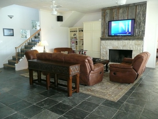 slate tile for living room photo - 3