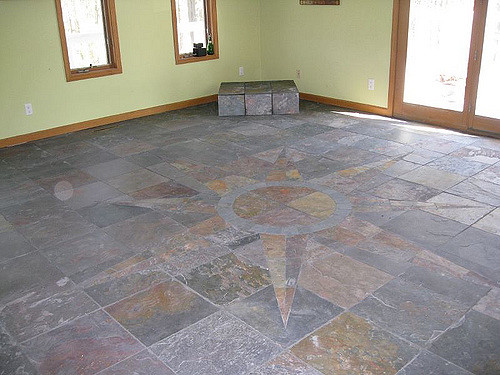 slate tile for living room photo - 5
