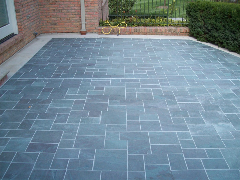 slate tiles for a patio photo - 9