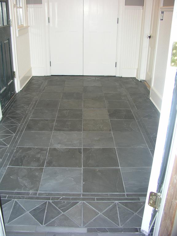 slate tiles for kitchen floor photo - 1
