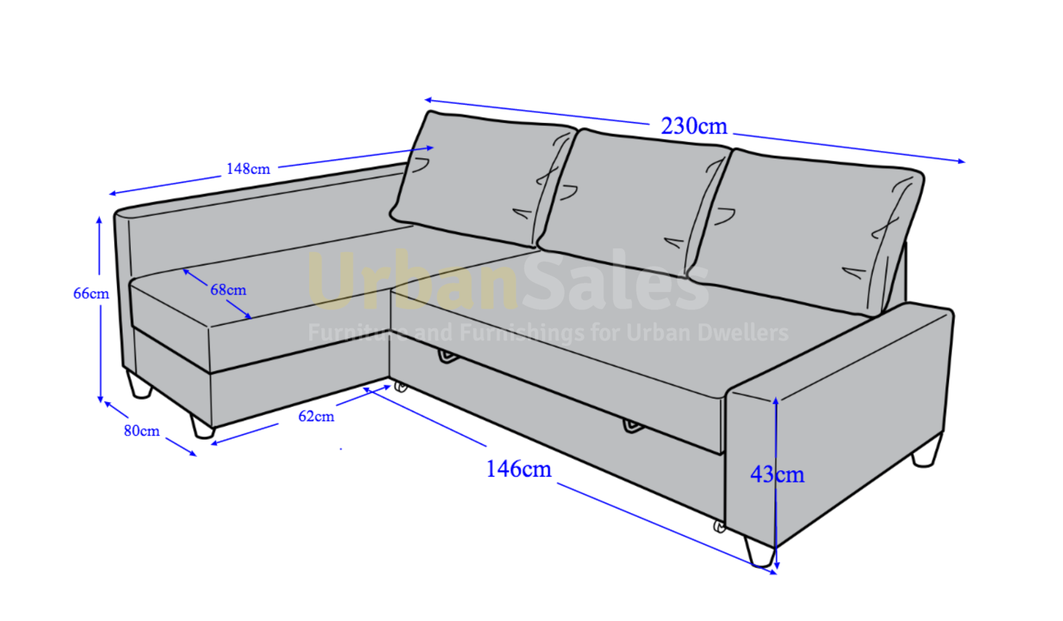 sleeper sofa dimensions photo - 1