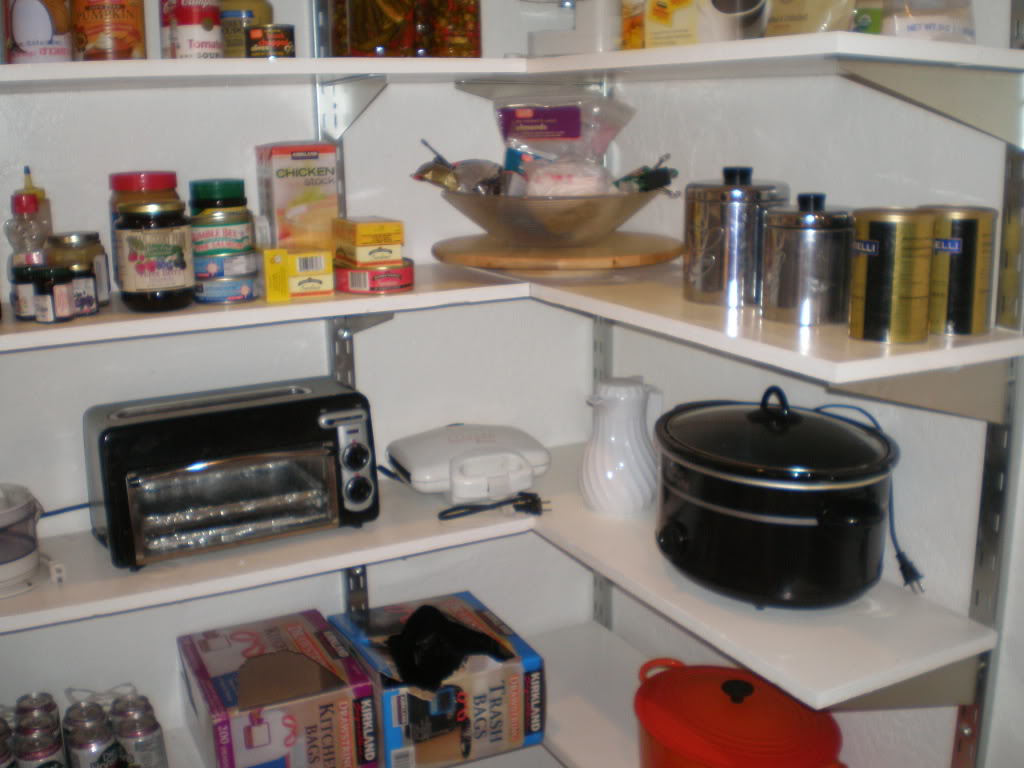 small pantry shelving systems photo - 8