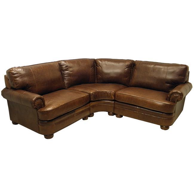 small sectional sofa leather photo - 4