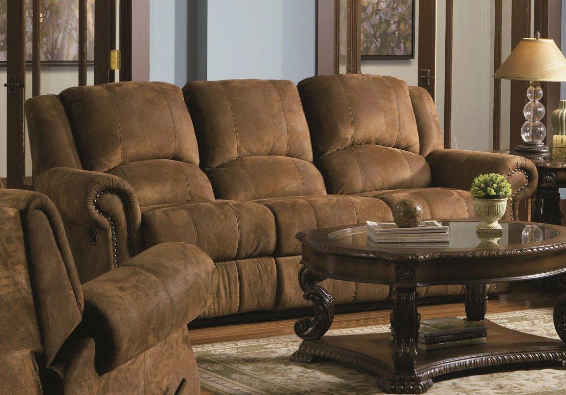 small sectional sofa with recliner photo - 8