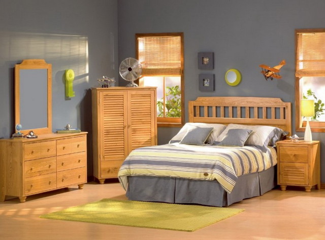 solid wood bedroom furniture for kids photo - 9