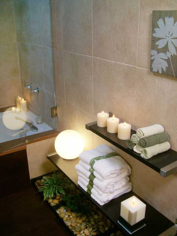 spa bathroom ideas decorating photo - 2
