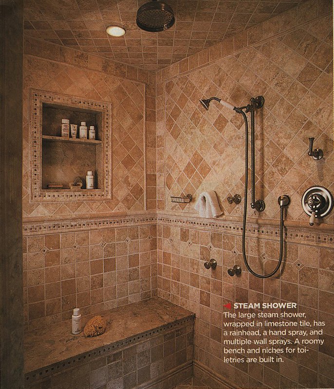 spa bathroom shower ideas photo - 6