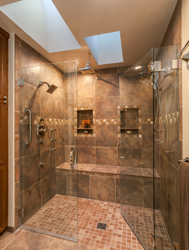 spa bathroom showers photo - 5