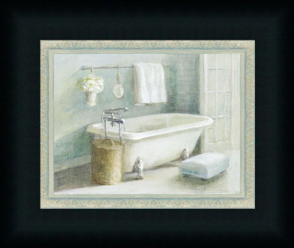 spa bathroom wall art photo - 4