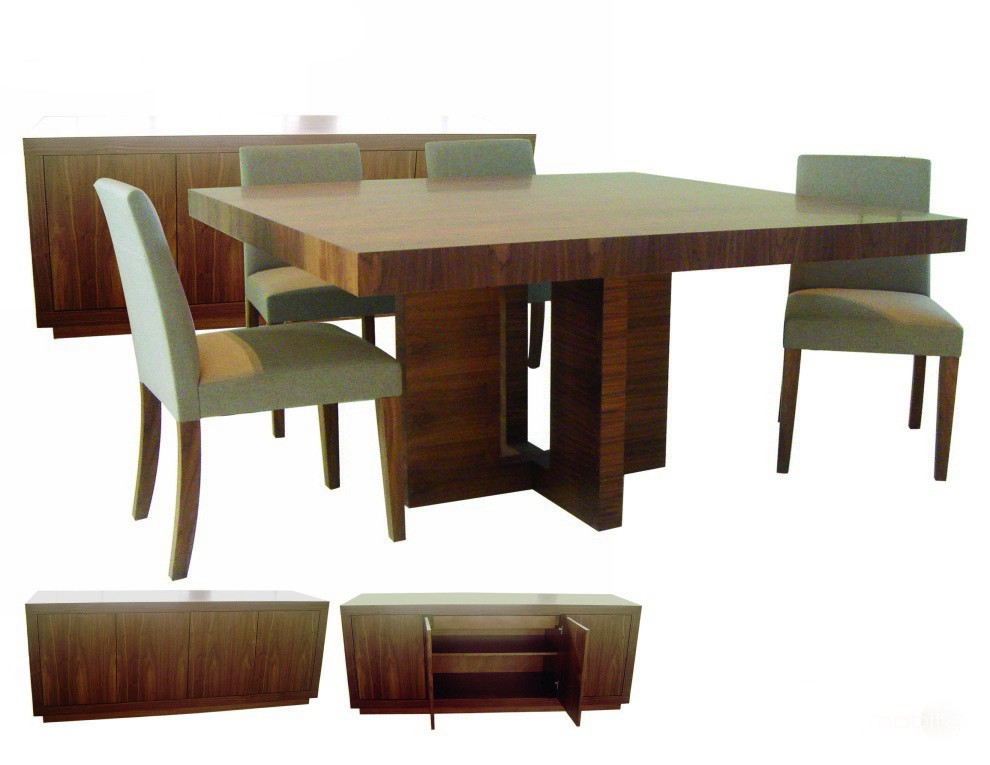 square dining table contemporary photo - 6