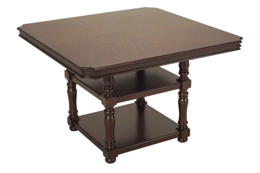 square dining table counter height photo - 10