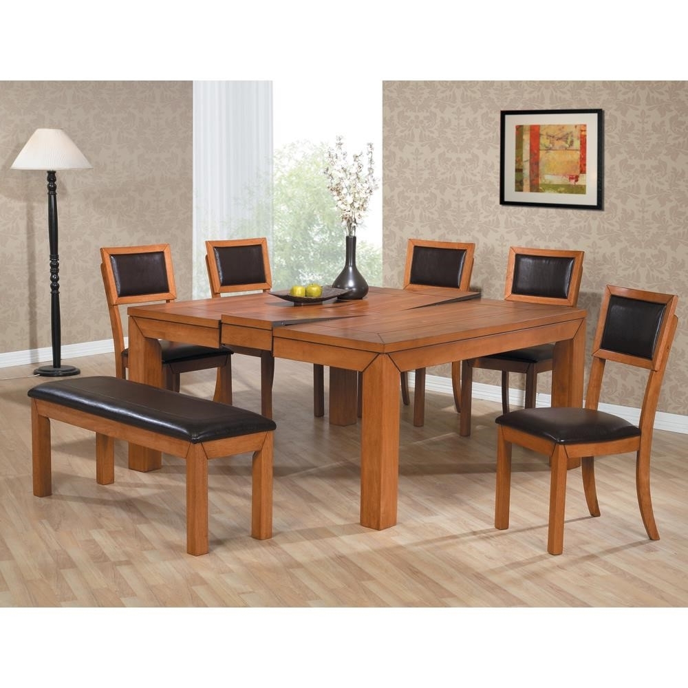square dining table for 8 photo - 10