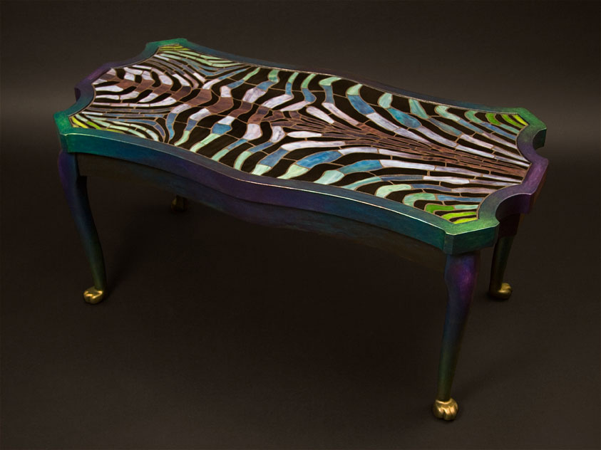 stained glass furniture design photo - 3