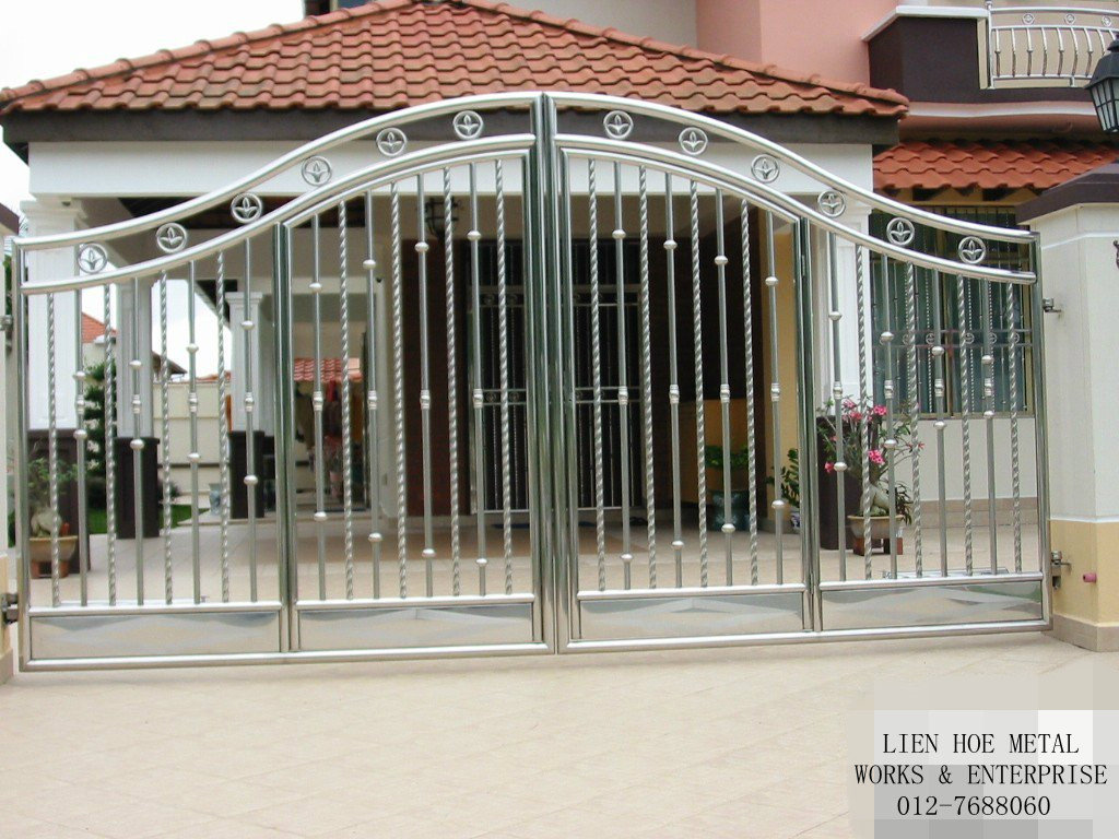 steel gate design photo - 4