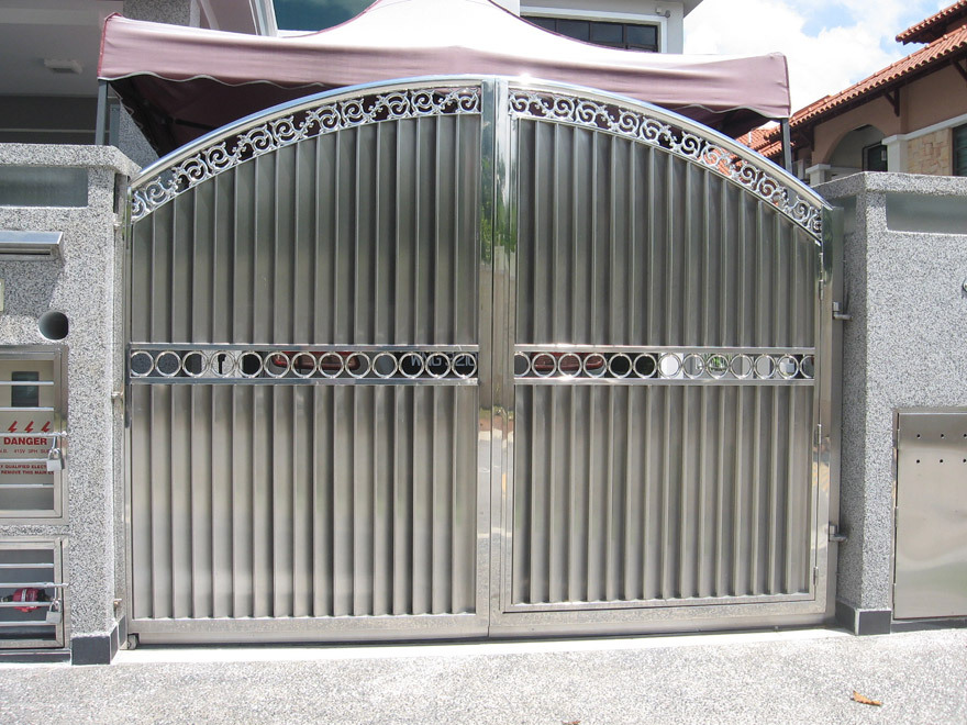 steel gate design photo - 5