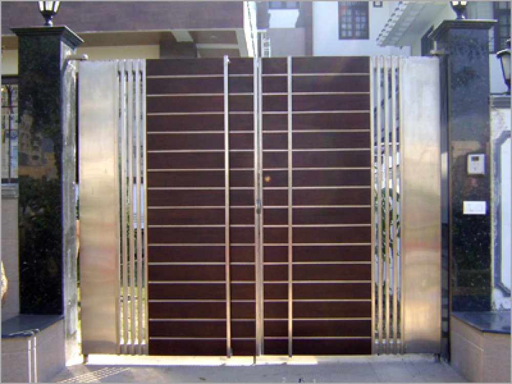 steel gate design photo - 9