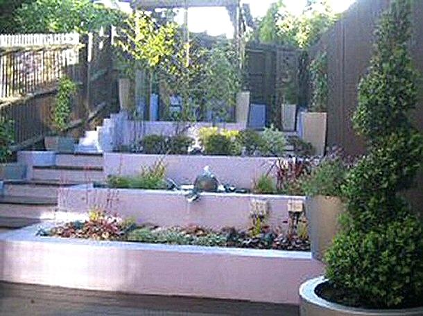 steeply sloping garden design ideas photo - 4