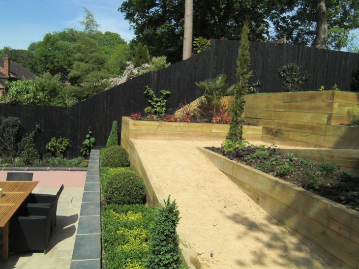 steeply sloping garden design ideas photo - 5