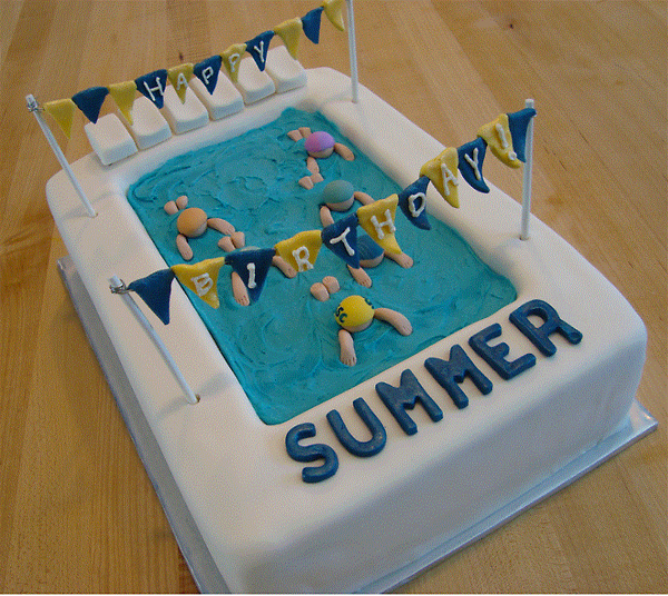 swimming pool birthday ideas photo - 6