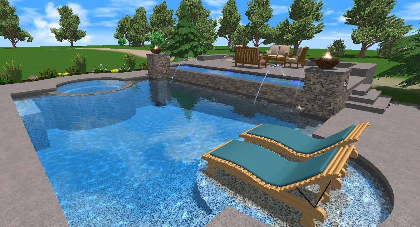 swimming pool designs and plans photo - 10