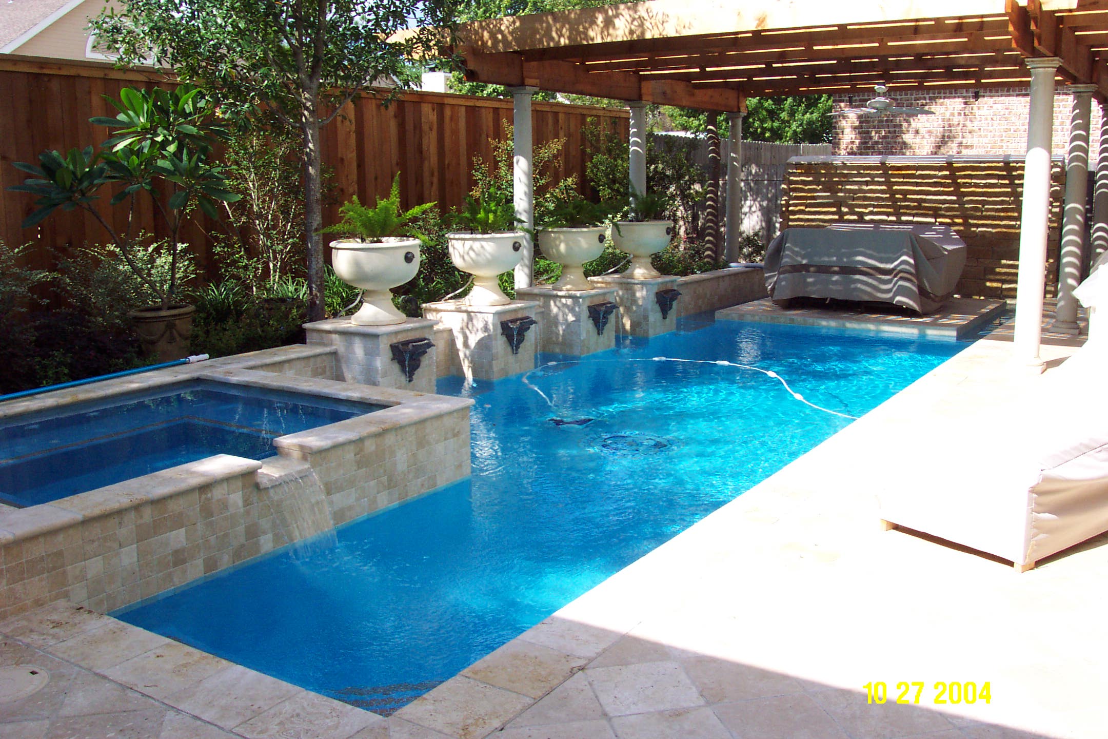swimming pool designs small yards photo - 2