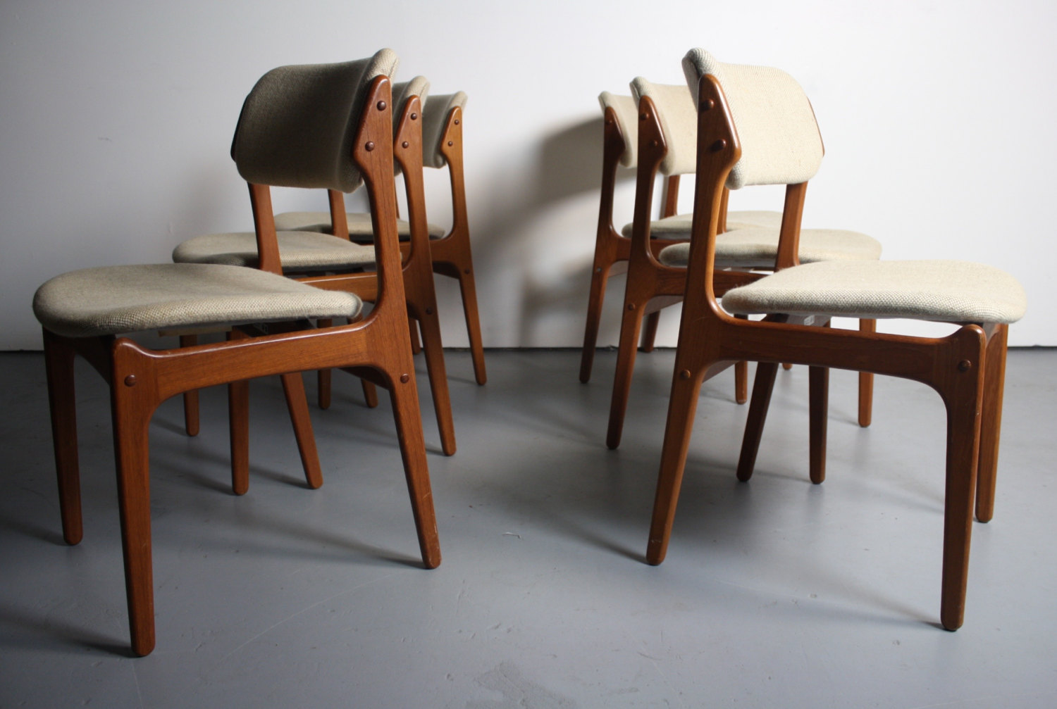 teak chairs dining photo - 6