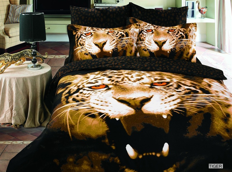 tiger bedroom decor photo - 2