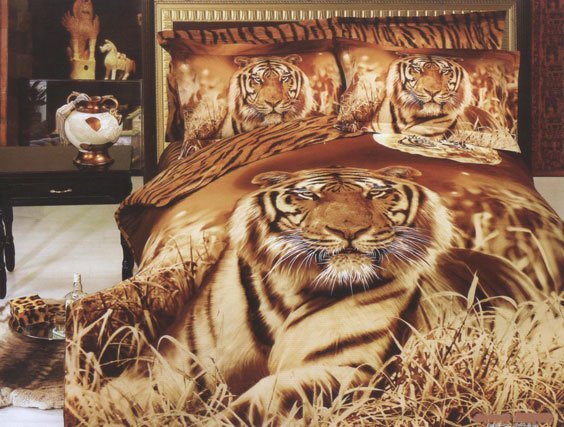 tiger bedroom decor photo - 4