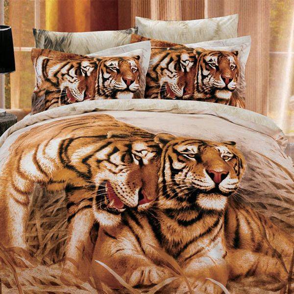 tiger bedroom decor photo - 5