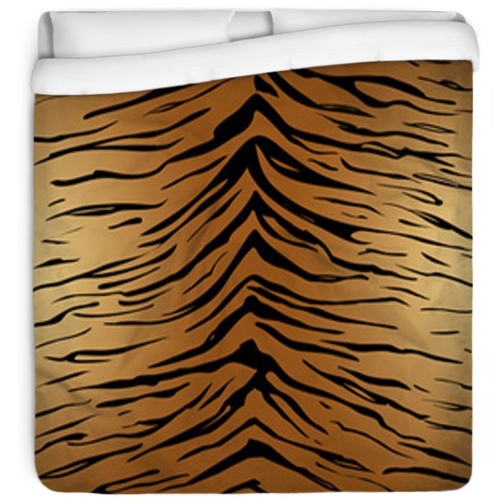 tiger print bedroom design photo - 7