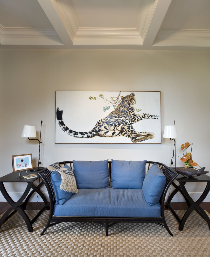 tiger print bedroom design photo - 9