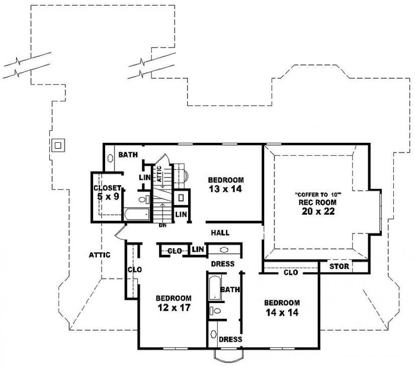 traditional 5 bedroom house plans photo - 7