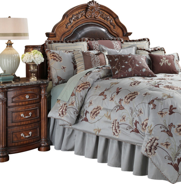 traditional bedroom comforter sets photo - 7