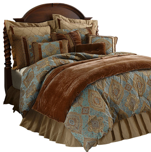 traditional bedroom comforter sets photo - 8