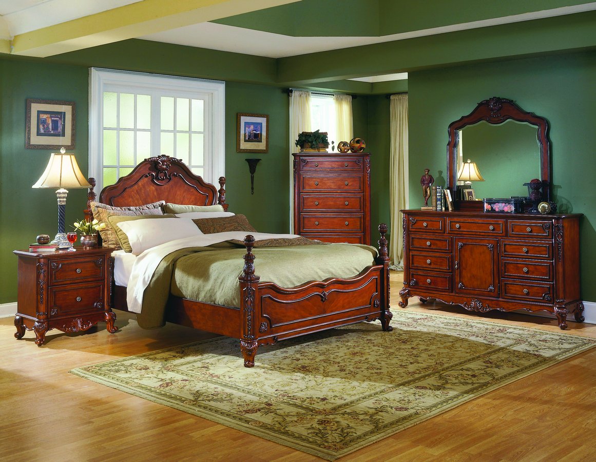 traditional bedroom furniture designs photo - 2