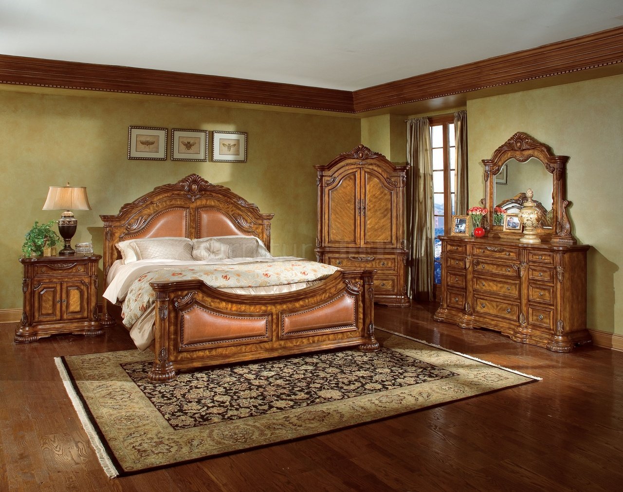 traditional bedroom furniture designs photo - 3
