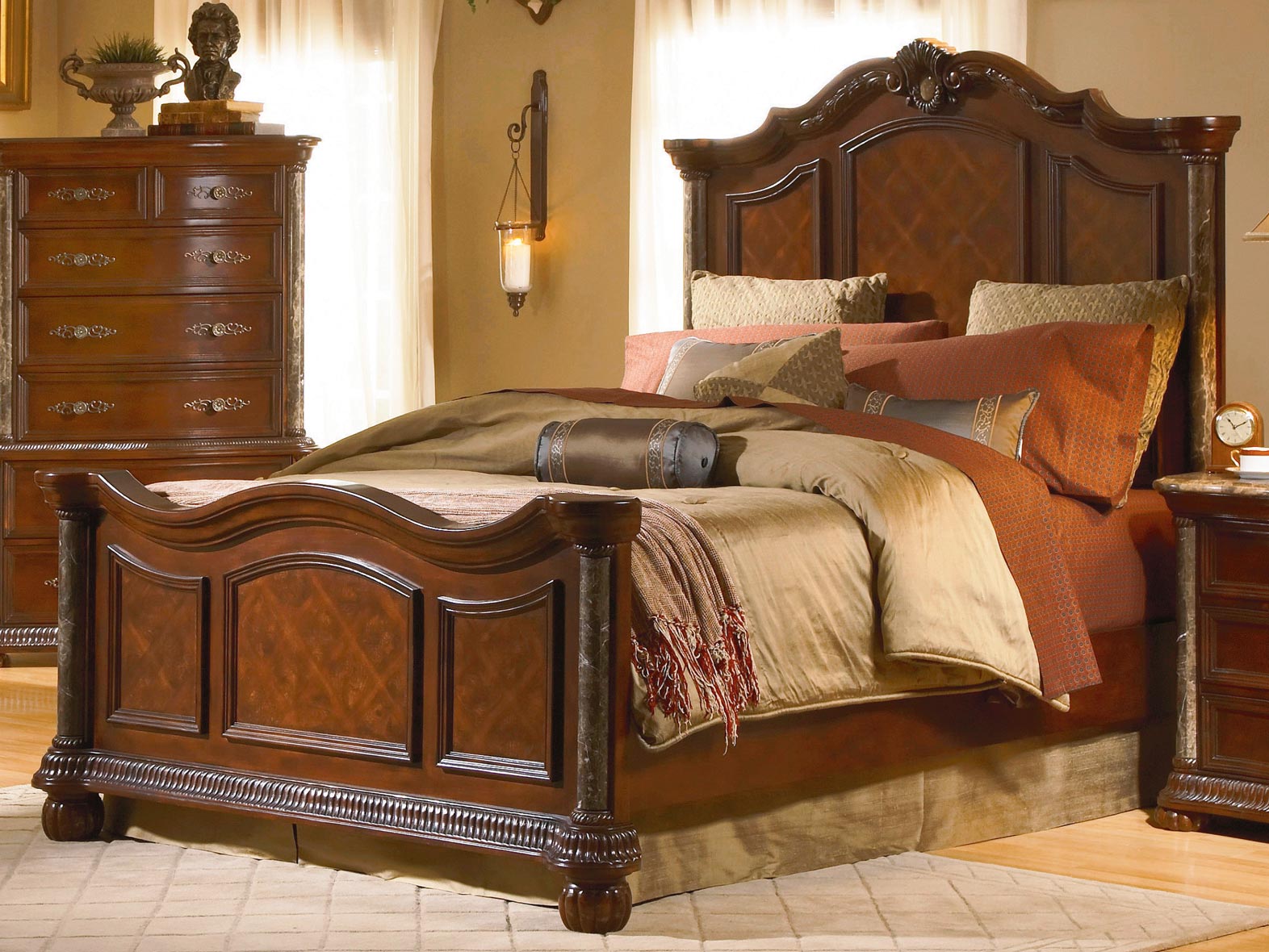 traditional bedroom furniture designs photo - 5