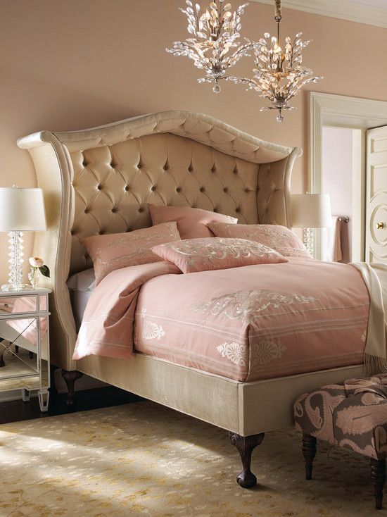 traditional glam bedroom photo - 4