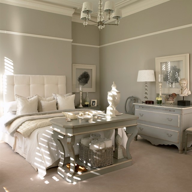 traditional glam bedroom photo - 7