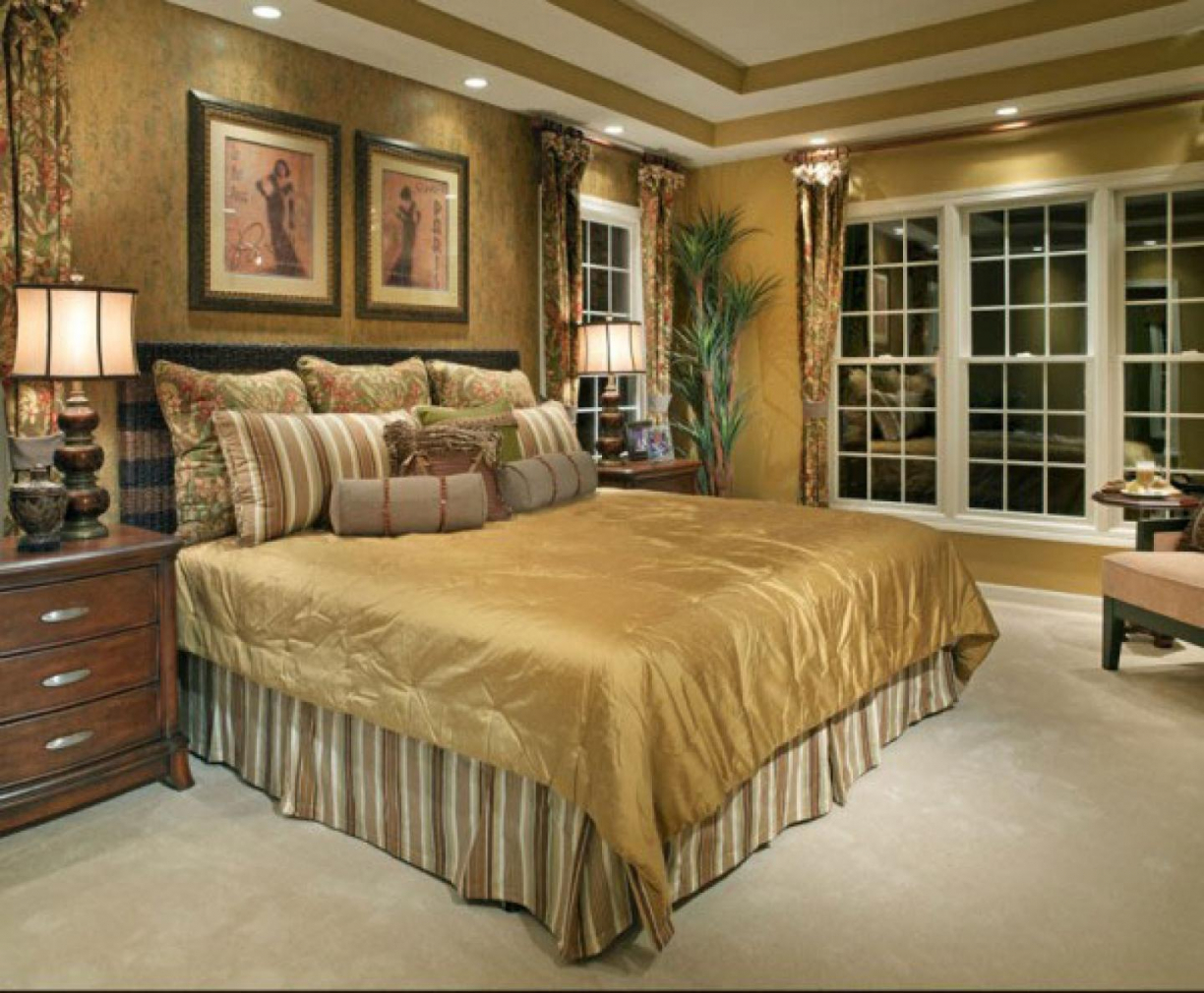 traditional home bedroom images photo - 6