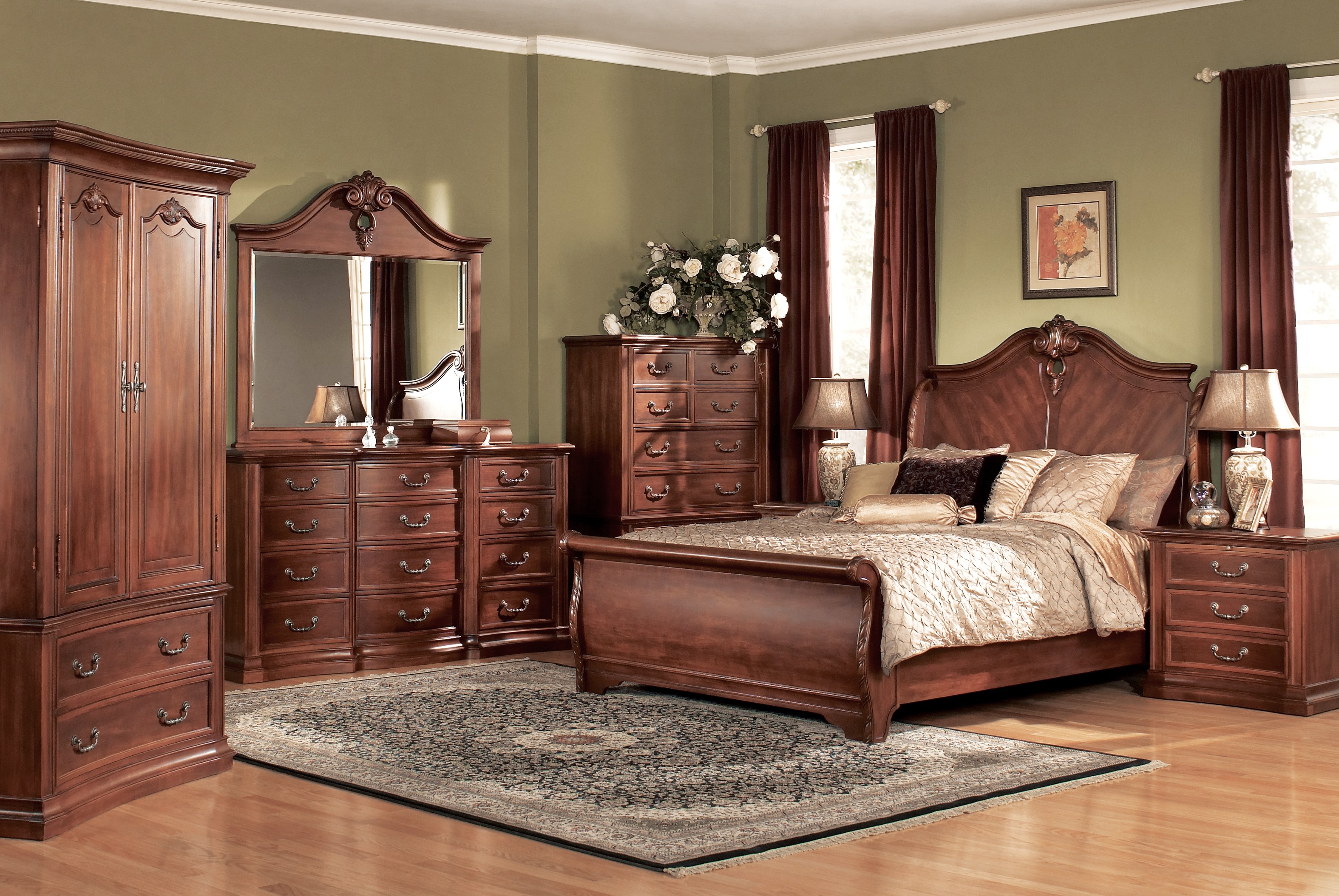 traditional home bedroom images photo - 9