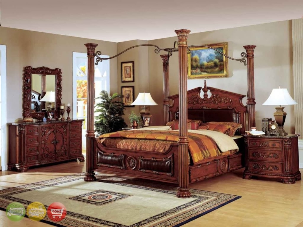traditional poster bedroom sets photo - 4
