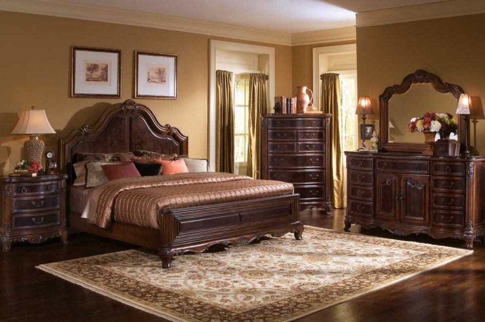 traditional quality bedroom furniture photo - 9