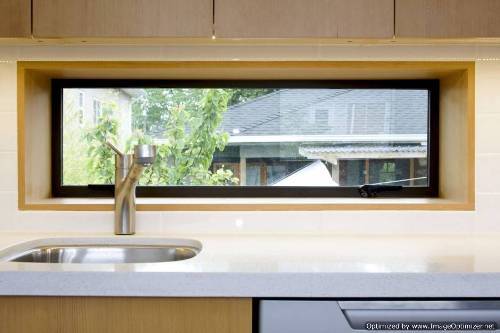 unique kitchen window designs photo - 1